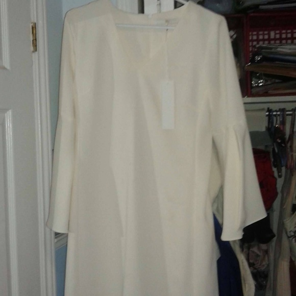 Amanda Uprichard White Midi Dress - Picture 3 of 4